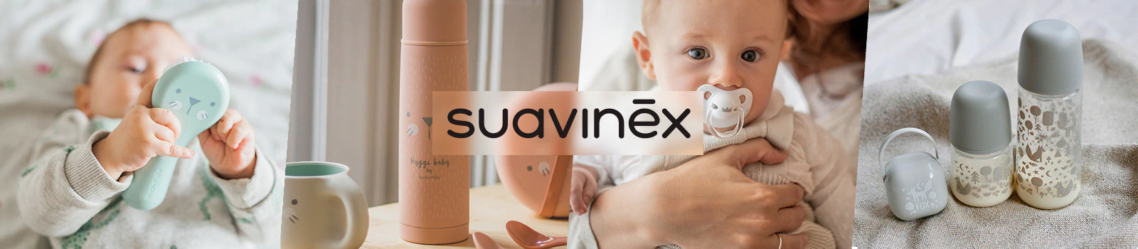 Se veria un beb y el logo de suavinex